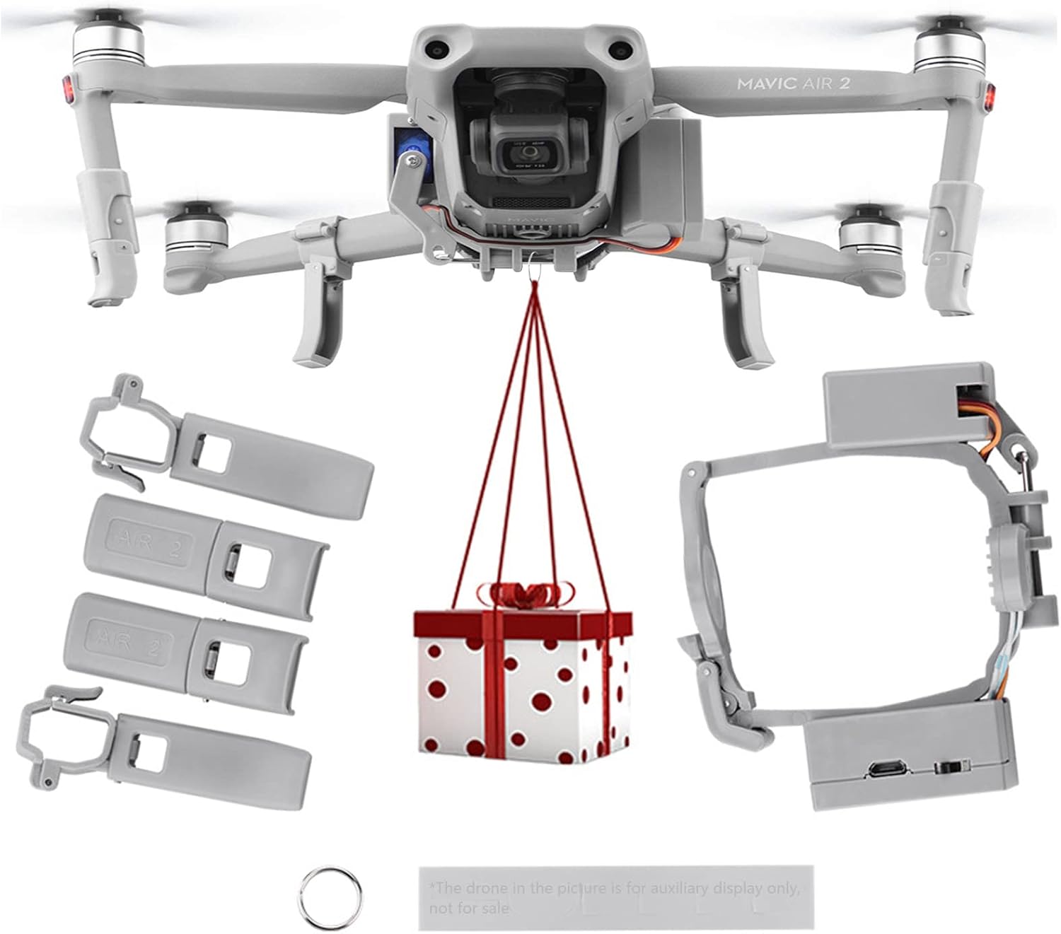 WANGCL Drone Delivery Device Air Dropping Thrower Quick Rele...