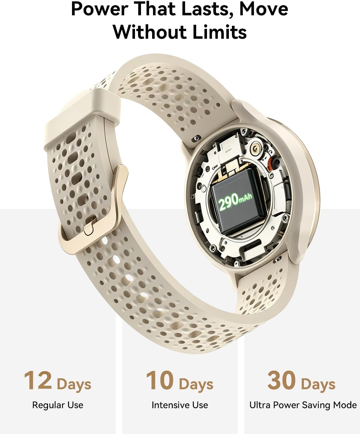 Quican Smart Watches for Women Men, 1.27" Round, Answer/Make... - Image 8
