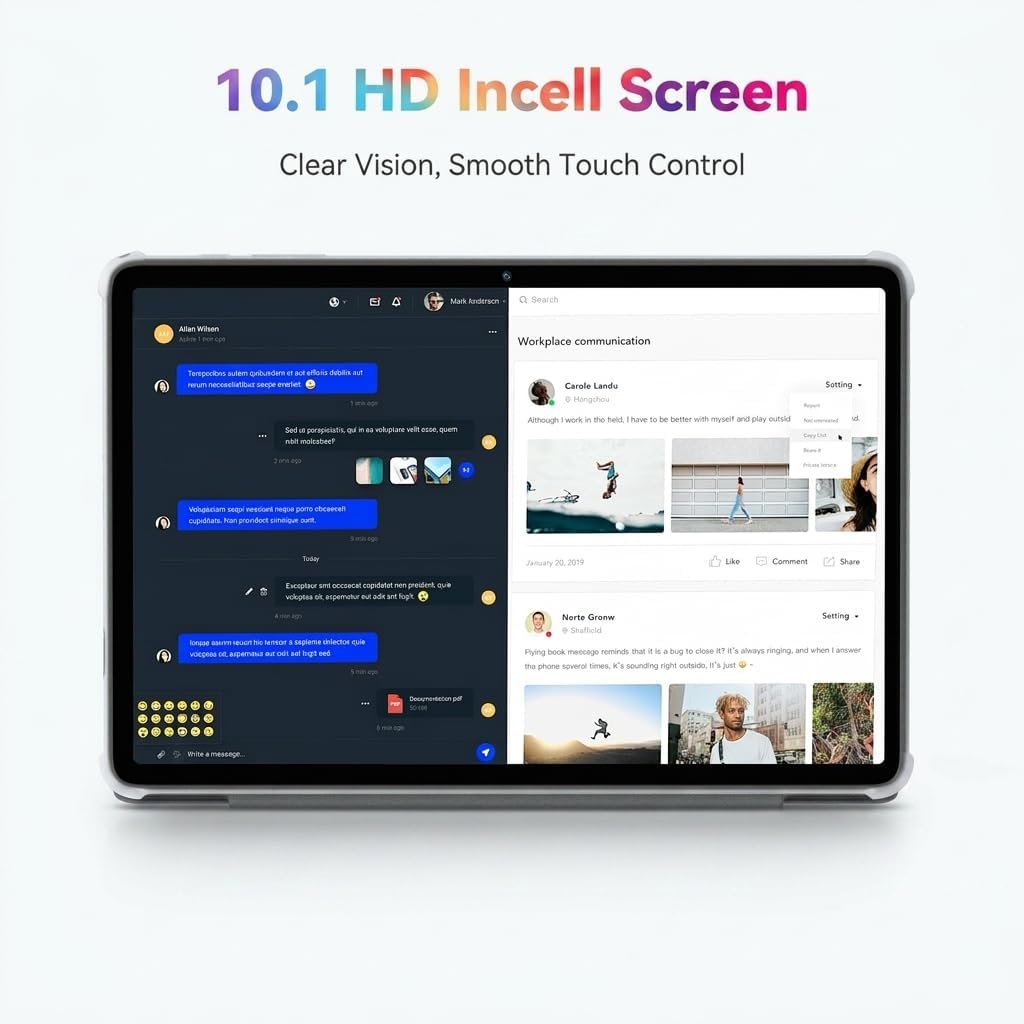 Tablet with Keyboard, Android 16 Tablet, 24GB +256GB/2TB, 4 ... - Image 6