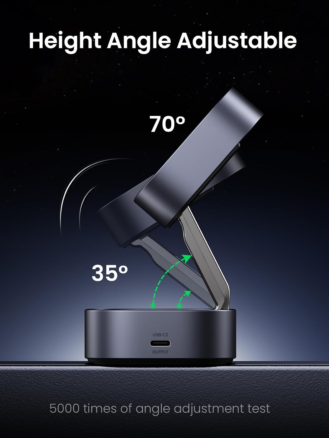 UGREEN 2-in-1 for MagSafe Charger, Wireless Charger Stand wi... - Image 6