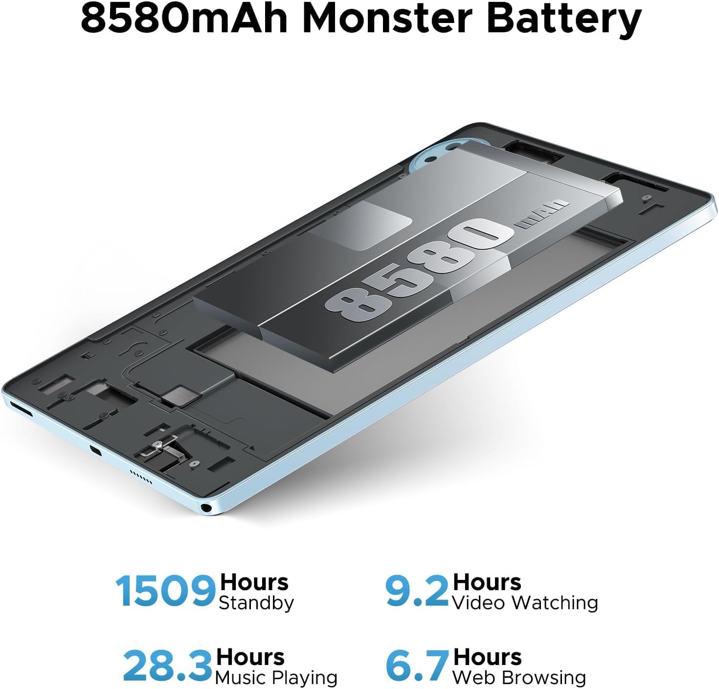 DOOGEE U11 Android 16 Tablet, 11 Inch Tablet with Gemini AI,... - Image 3