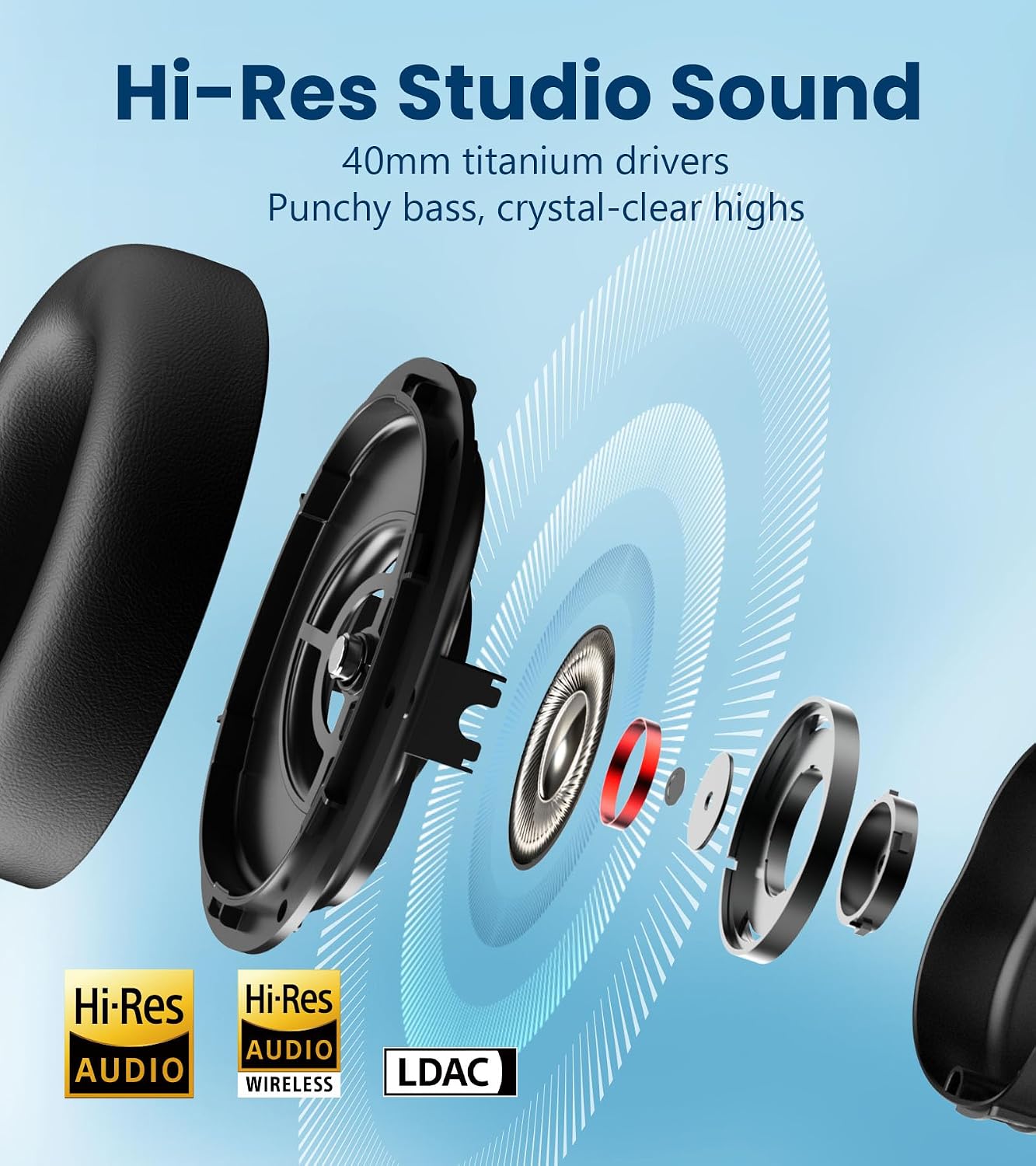 Edifier WH950NB Gen 2 8-Level Active Noise Cancelling Headph... - Image 4