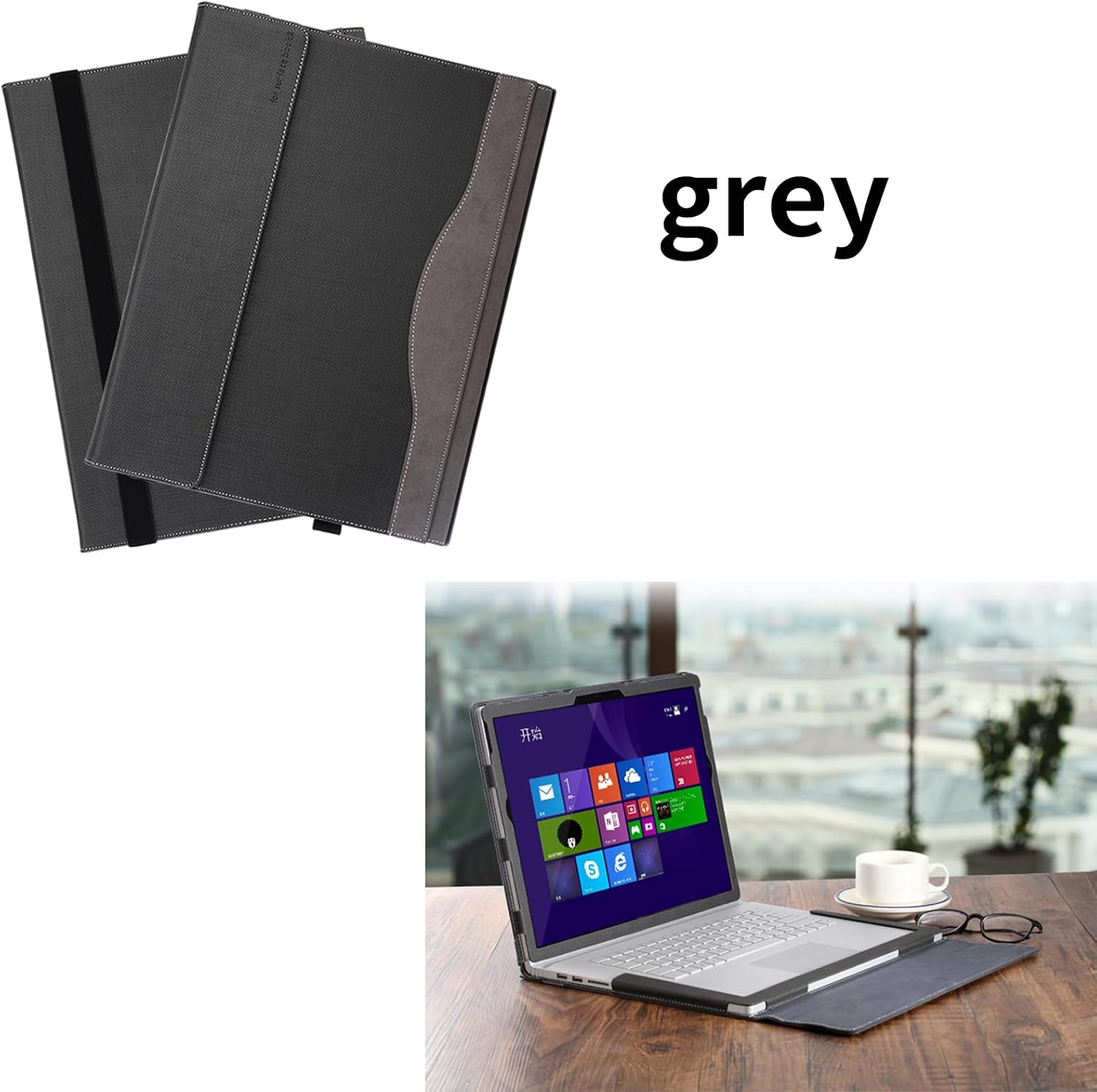 Detachable Laptop Case for Microsoft Surface Book 3 2 1 13.5... - Image 6