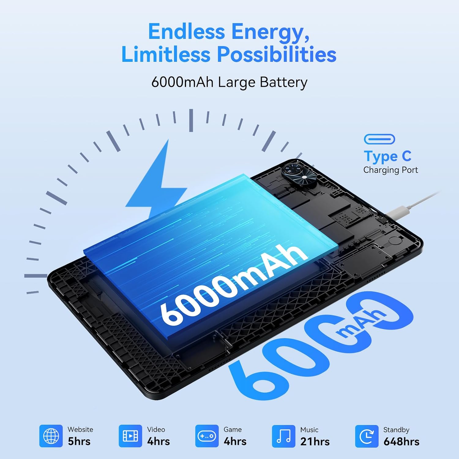 Tablet 2026 Latest Android 16 Tablets with 10.5 Inch HD+IPS ... - Image 8
