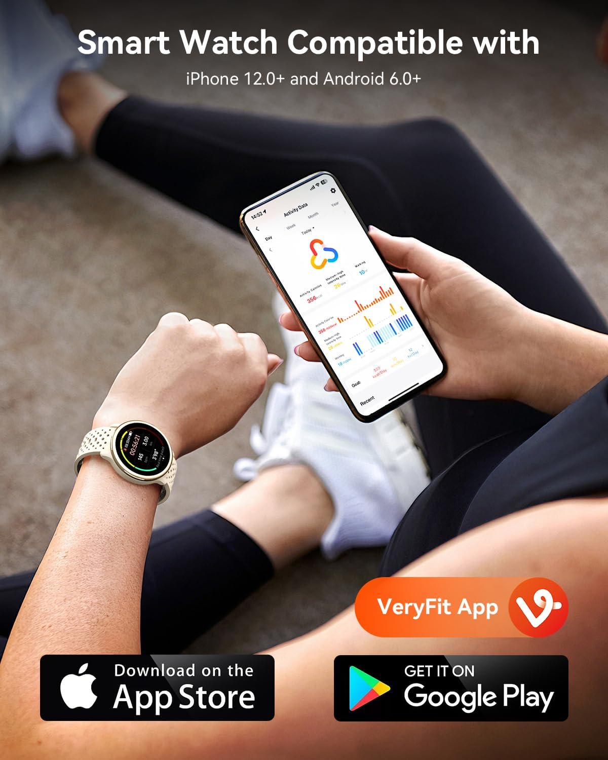 Quican Smart Watches for Women Men, 1.27" Round, Answer/Make... - Image 7