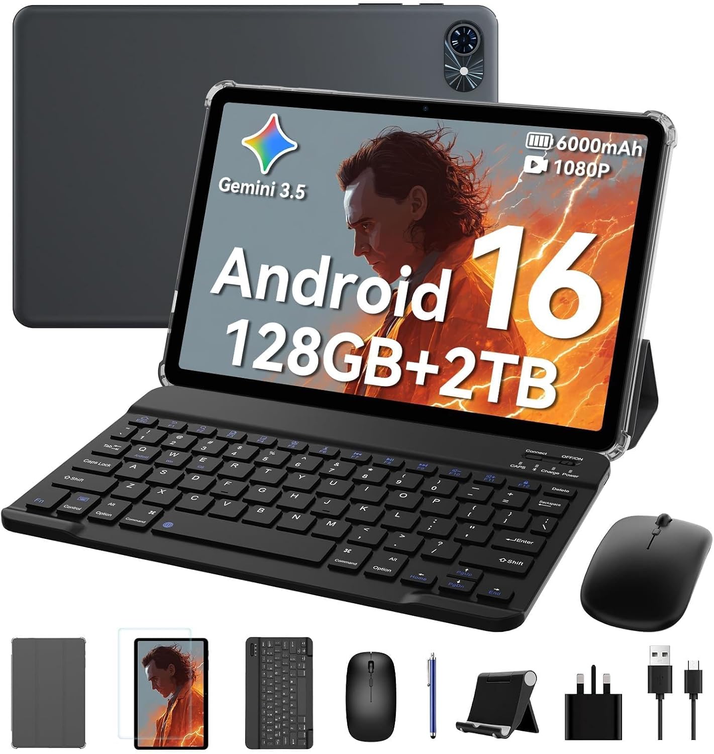 Android 16 Tablet 10 Inch - Gemini AI 3.5 Android Tablets 18... - Image 2