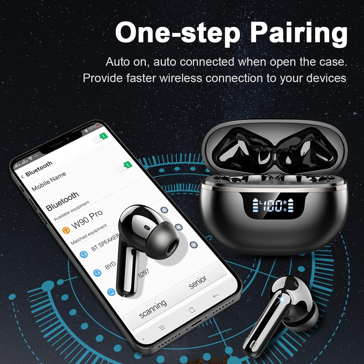 2026 Wireless Earbuds, Bluetooth 5.4 Headphones HiFi Stereo,... - Image 6