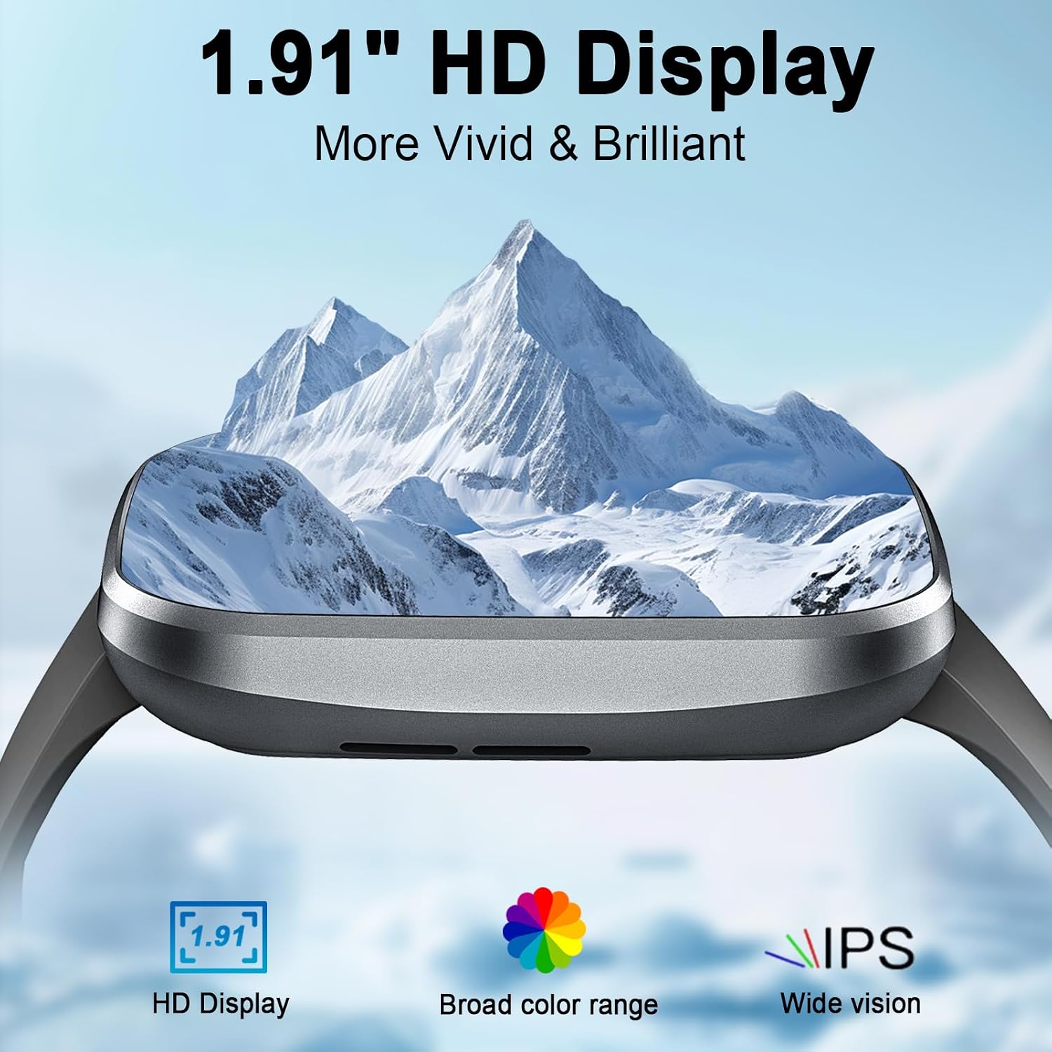 Soudorv 1.91" HD Bluetooth 5.4 Calling Smartwatch for Men - Image 2
