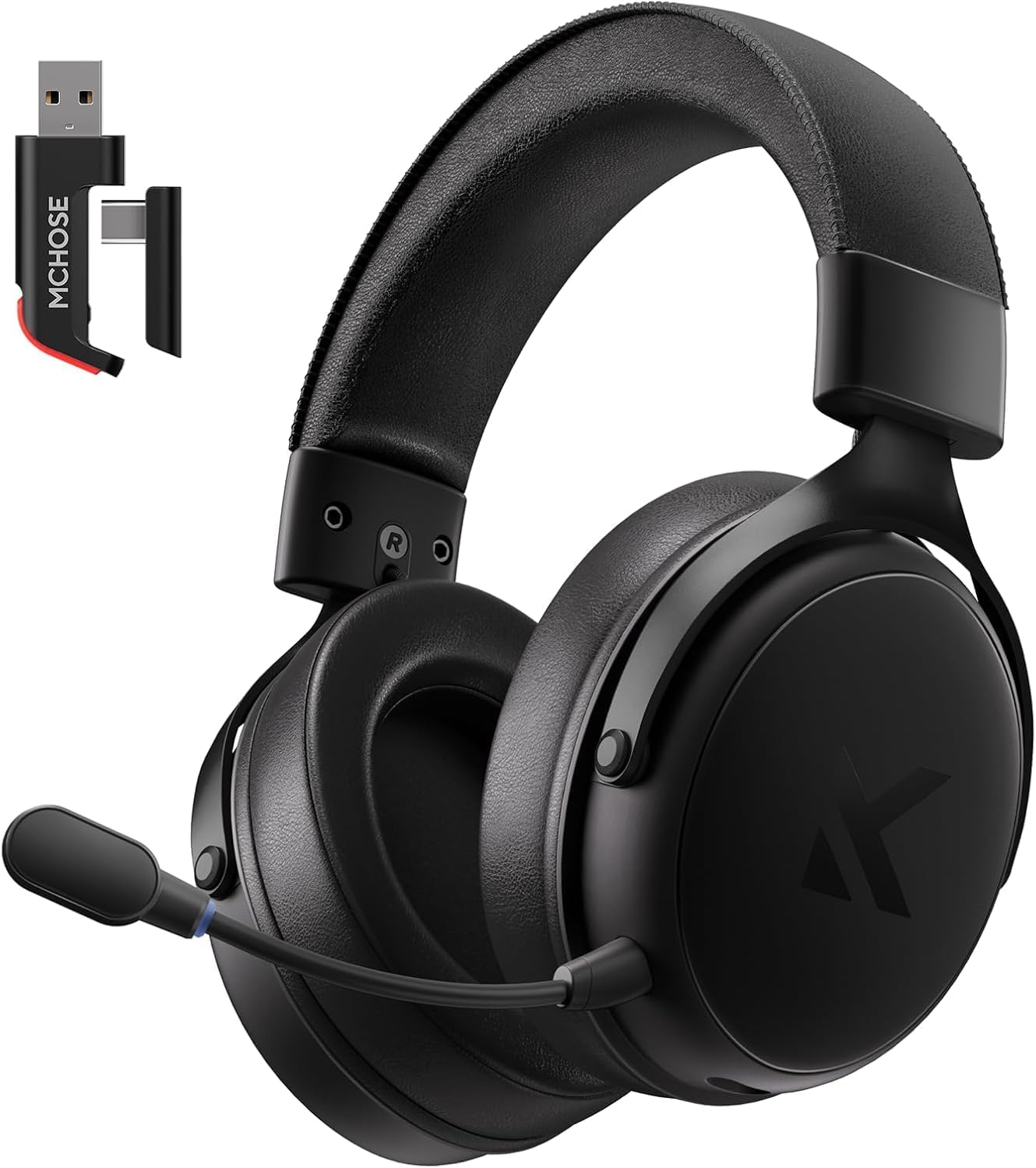 MCHOSE V9 Pro 7.1 Surround Sound FPS Wireless Gaming Headset - Image 2