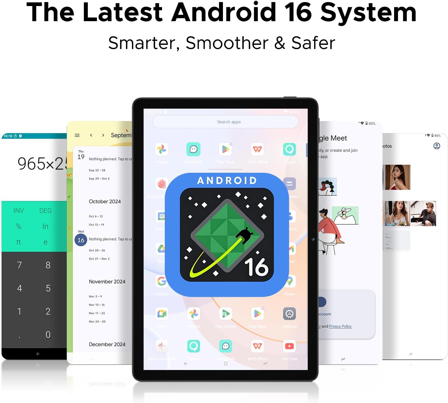 DOOGEE U11 Android 16 Tablet, 11 Inch Tablet with Gemini AI,... - Image 5