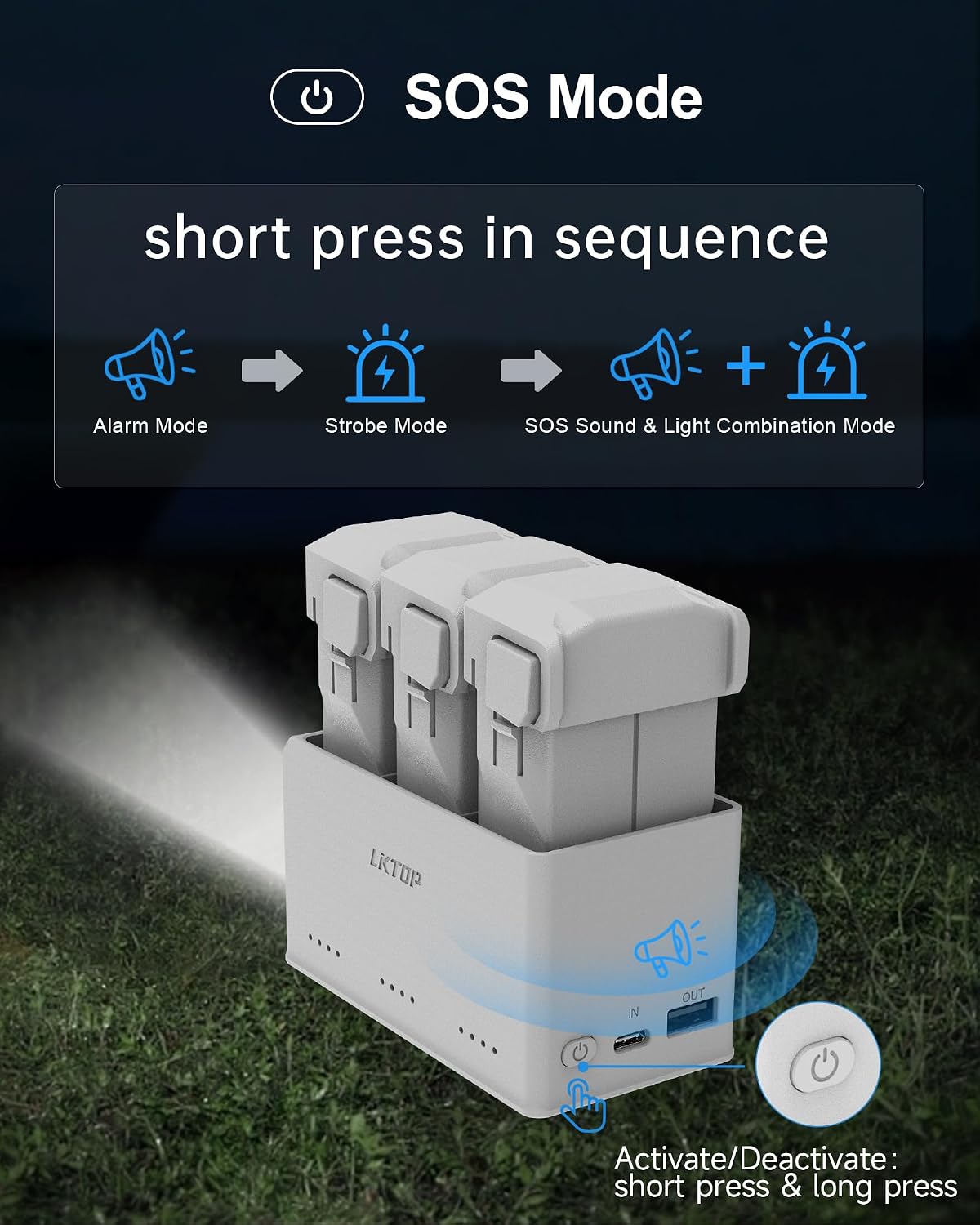 LKTOP Mini 5 Pro/4 Pro/3 Pro/3 Battery Charging Hub 37W Fast... - Image 6