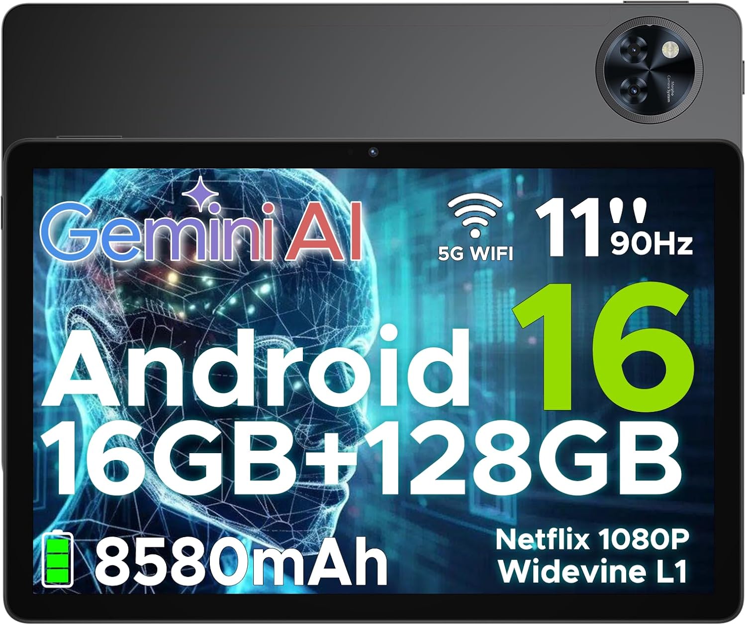 DOOGEE U11 Android 16 Tablet, 11 Inch Tablet with Gemini AI,... - Image 2