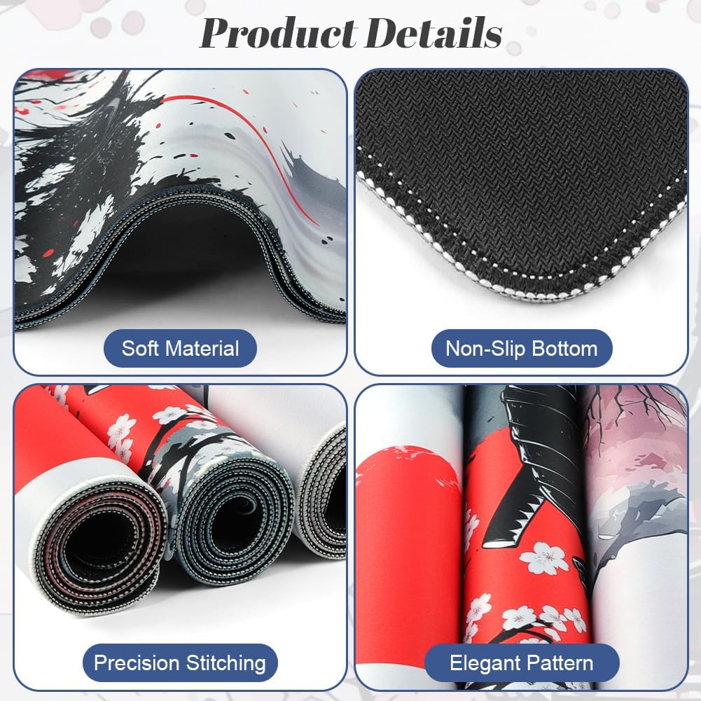 Large Gaming Mouse Pad, 800 x 300 x 3 MM Waterproof Mat for ... - Image 8
