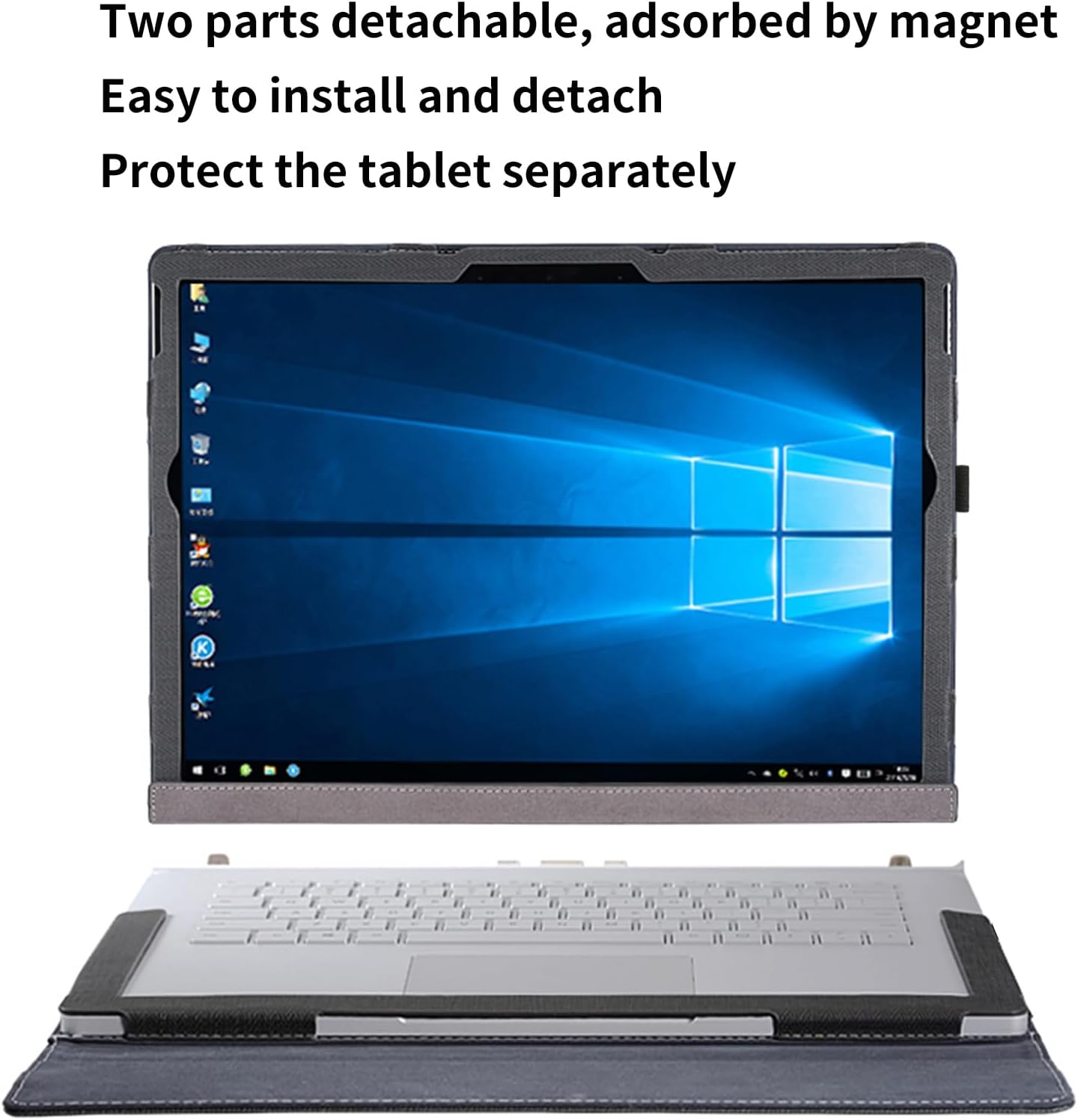 Detachable Laptop Case for Microsoft Surface Book 3 2 1 13.5... - Image 4