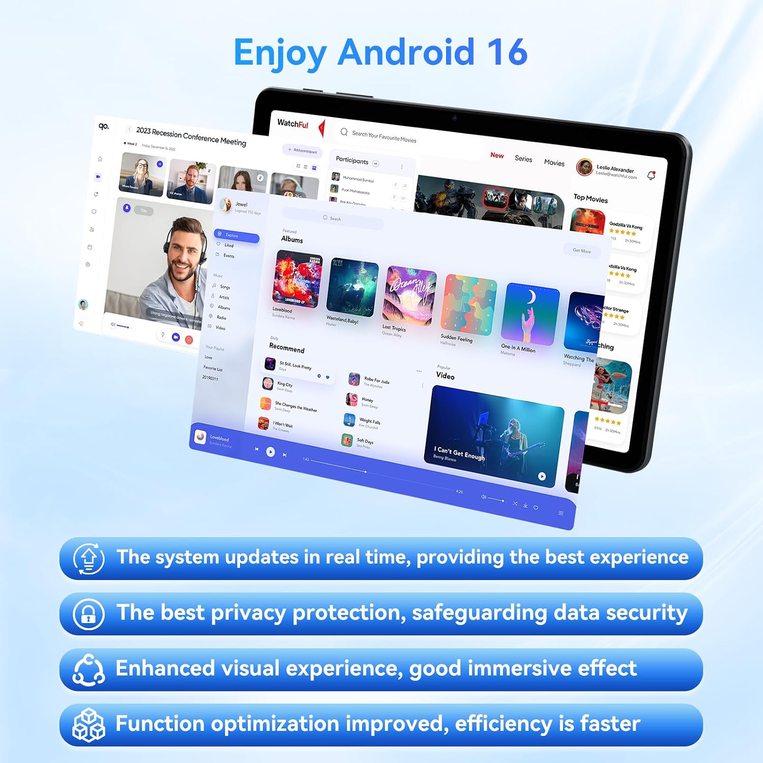Tablet 2026 Latest Android 16 Tablets with 10.5 Inch HD+IPS ... - Image 4