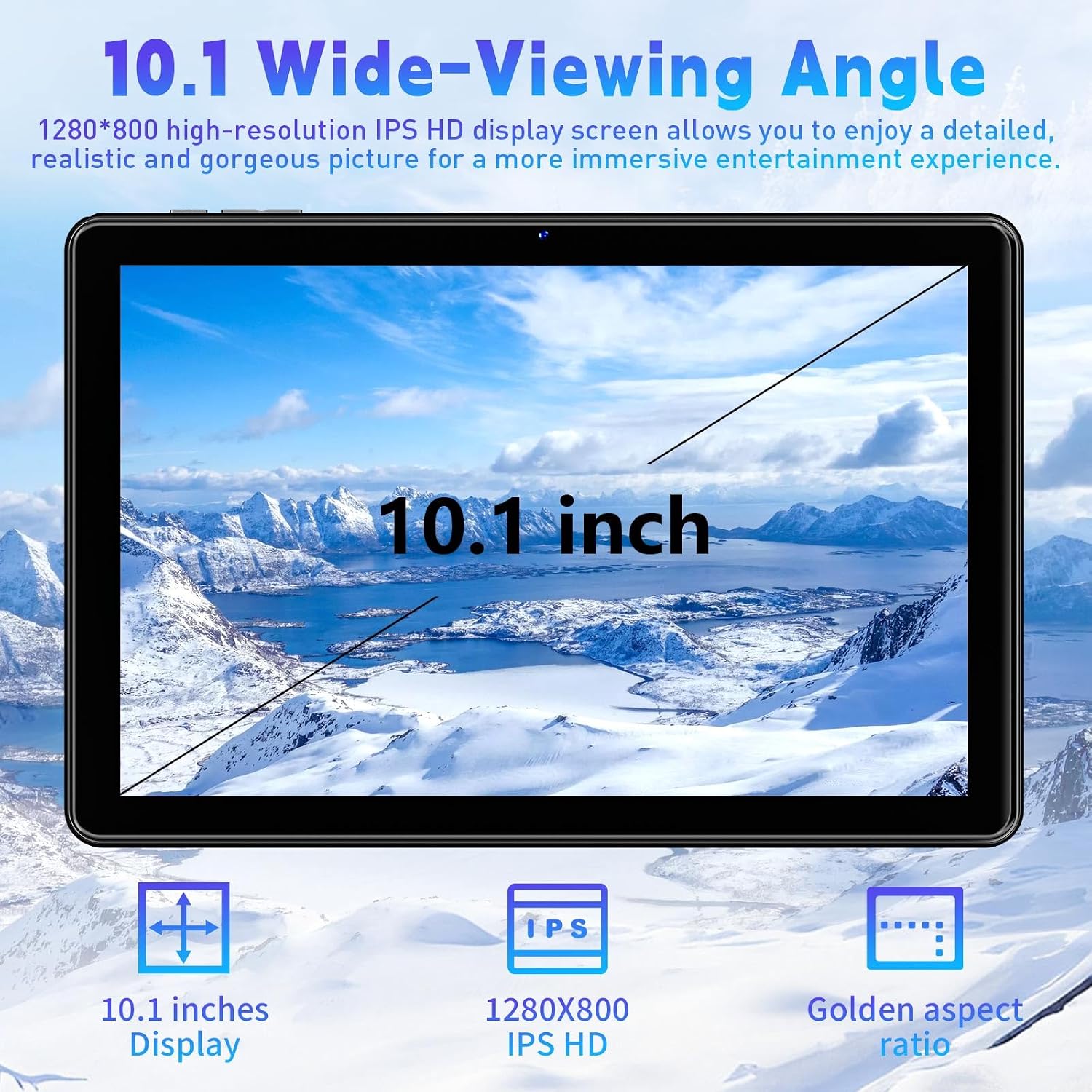 Tablet 10 inch Android 15, 18GB RAM 128 ROM, 6000mAh - Image 6