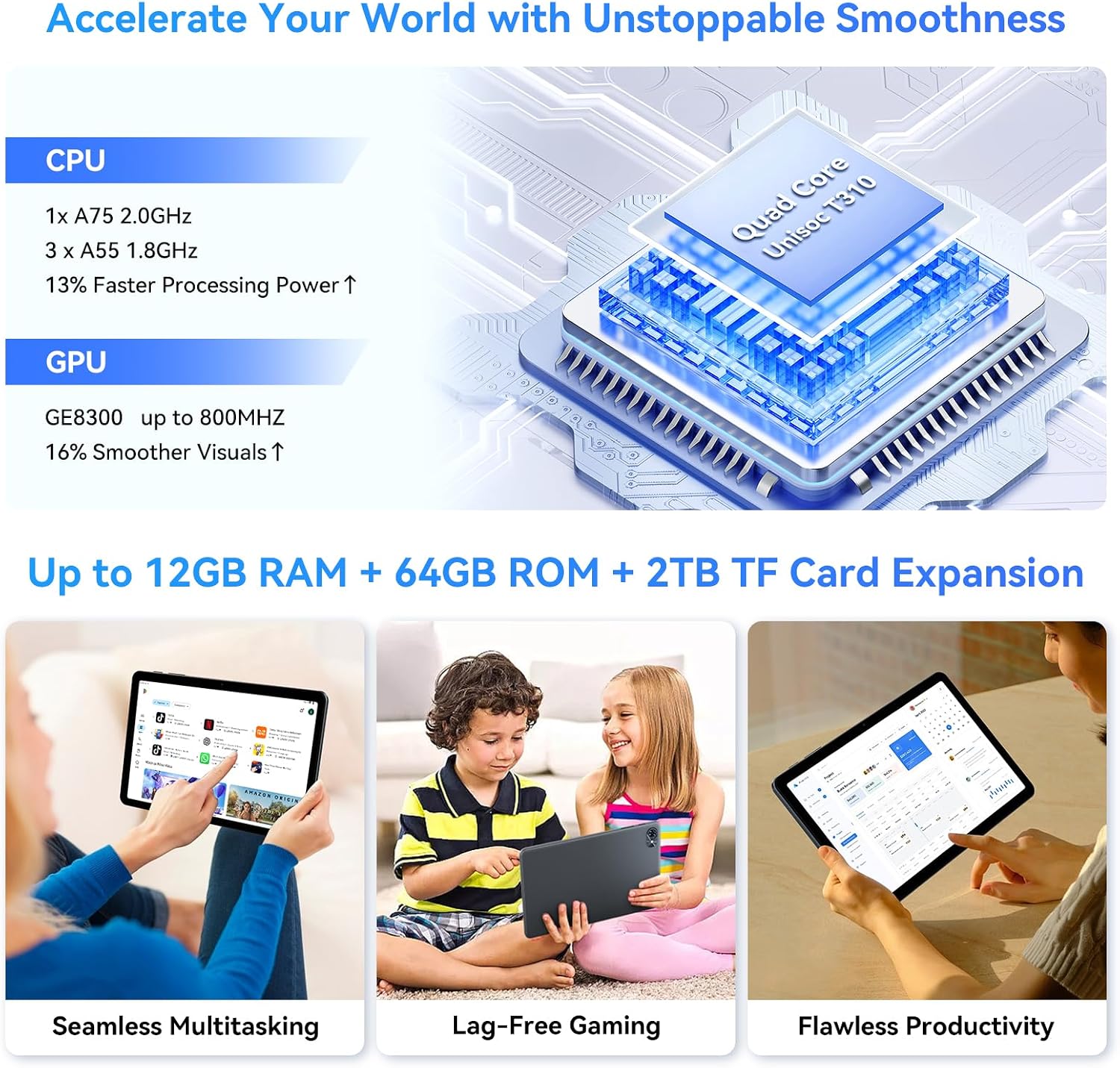 Tablet 2026 Latest Android 16 Tablets with 10.5 Inch HD+IPS ... - Image 6