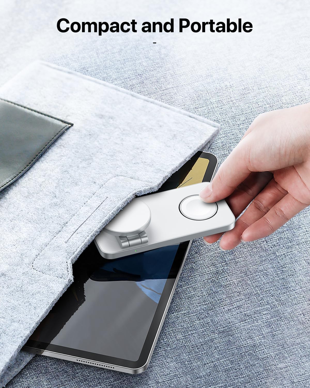 3 in 1 Wireless Charging Station for Apple Devices, Magnetic... - Image 6