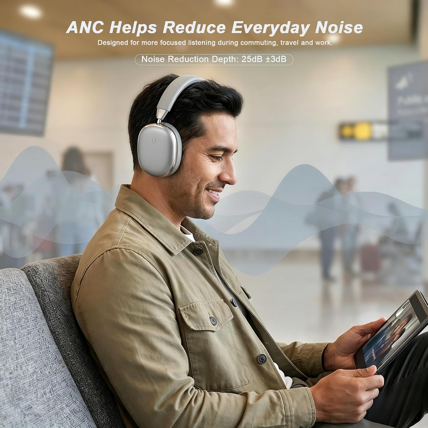 Wireless Over-Ear Headphones with Magnetic Earpads - Image 5